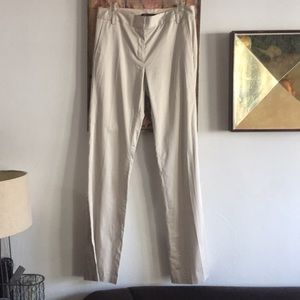 NWOT BCBG MAXAZRIA LT TAN CAREER PANT TROUSER 6